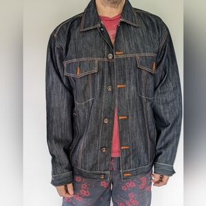 PJ Mark Men's blue denim Jacket XXL